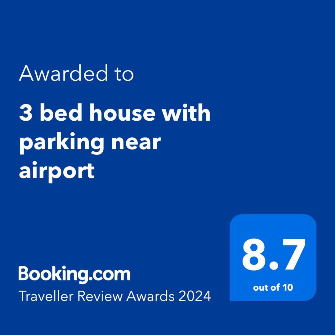 فيلا 3 Bed House With Parking Near Airport إدنبرة المظهر الخارجي الصورة
